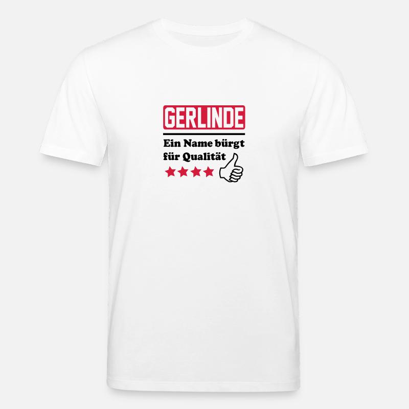 gerlinde - T-shirt bio CREATOR Stanley/Stella Unisexe - blanc