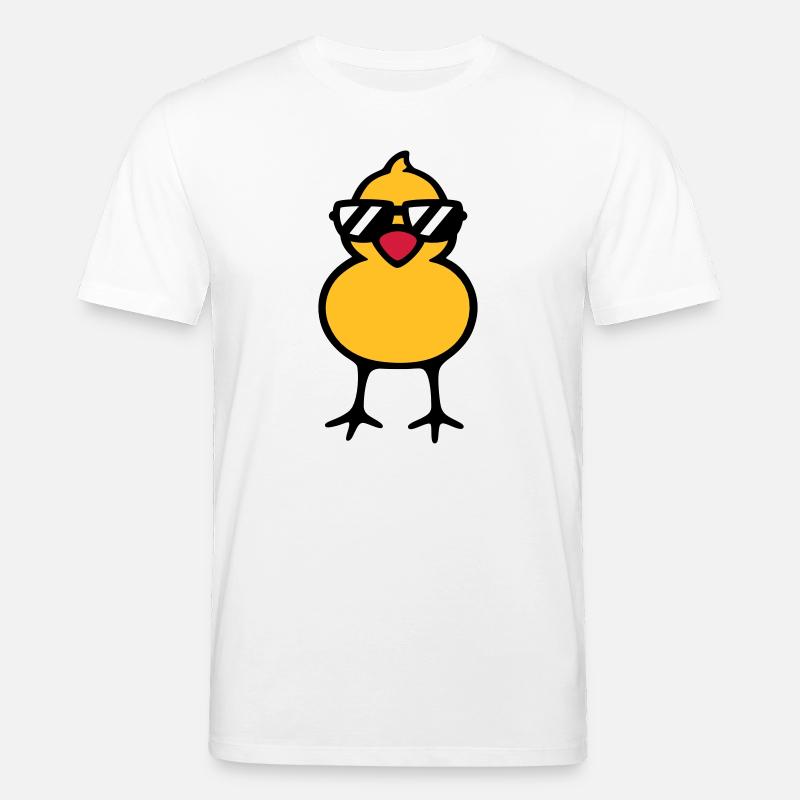 cool chick (rd) - Stanley/Stella Unisex Bio-T-Shirt CREATOR  - Weiß
