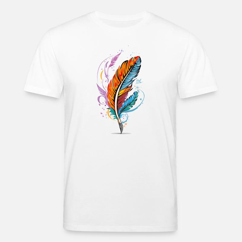 Feather - Stanley/Stella Unisex Bio-T-Shirt CREATOR  - Weiß