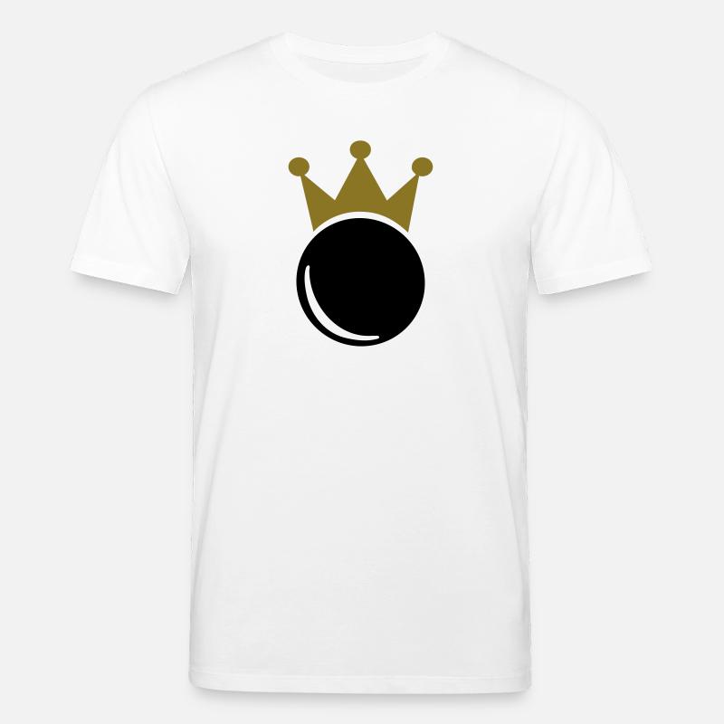 Kegeln - Stanley/Stella Unisex Bio-T-Shirt CREATOR  - Weiß