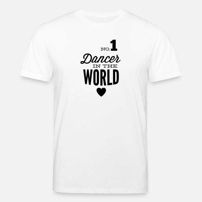 Bester Tänzer der Welt - Stanley/Stella Unisex Bio-T-Shirt CREATOR  - Weiß