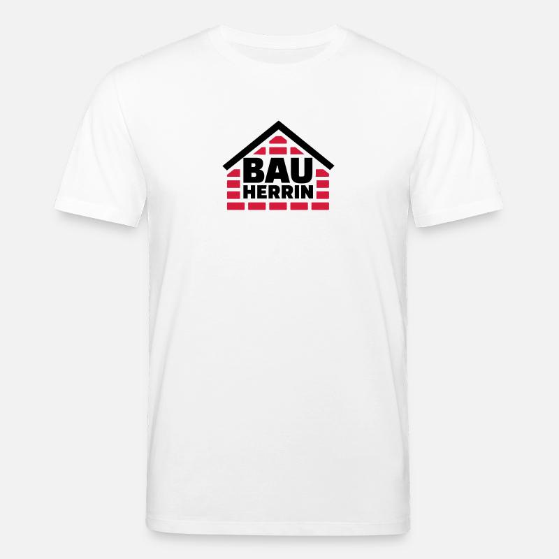 Bauherrin - Stanley/Stella Unisex Bio-T-Shirt CREATOR - Weiß