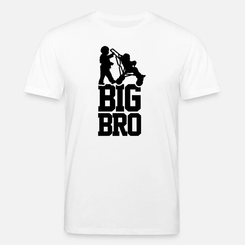 Big Bro - Stanley/Stella Unisex Bio-T-Shirt CREATOR  - Weiß