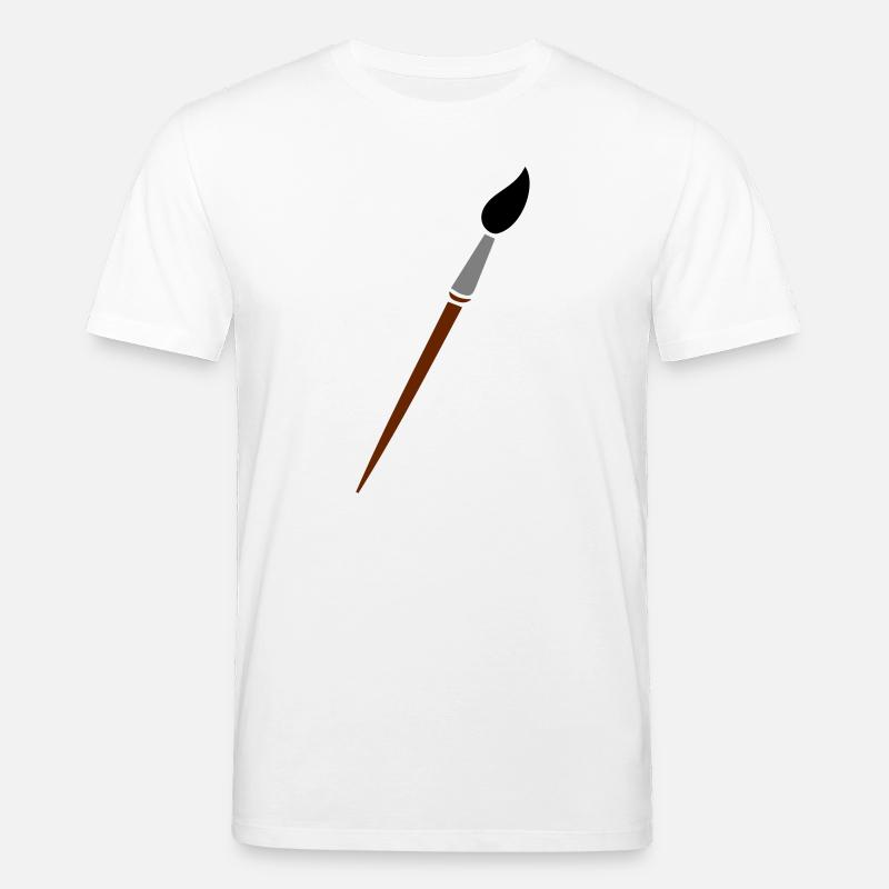 pinceau - T-shirt bio CREATOR Stanley/Stella Unisexe - blanc
