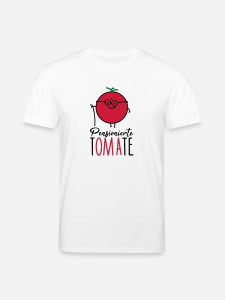 Pensionierte Oma - Stanley/Stella Unisex Bio-T-Shirt CREATOR  - Weiß