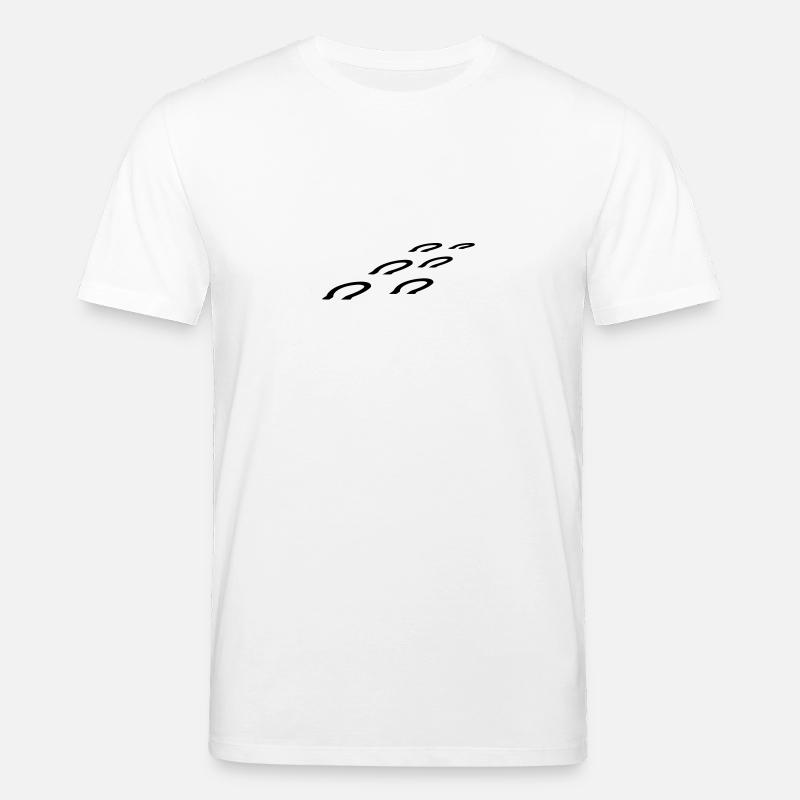 Pferd Hufe - Stanley/Stella Unisex Bio-T-Shirt CREATOR  - Weiß