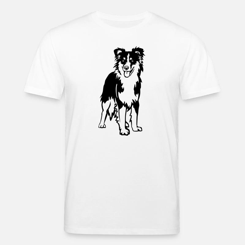 Australian Shepherd - Stanley/Stella Unisex Bio-T-Shirt CREATOR  - Weiß