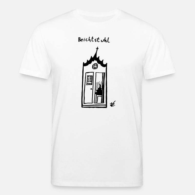 Beichtstuhl - Stanley/Stella Unisex Bio-T-Shirt CREATOR  - Weiß