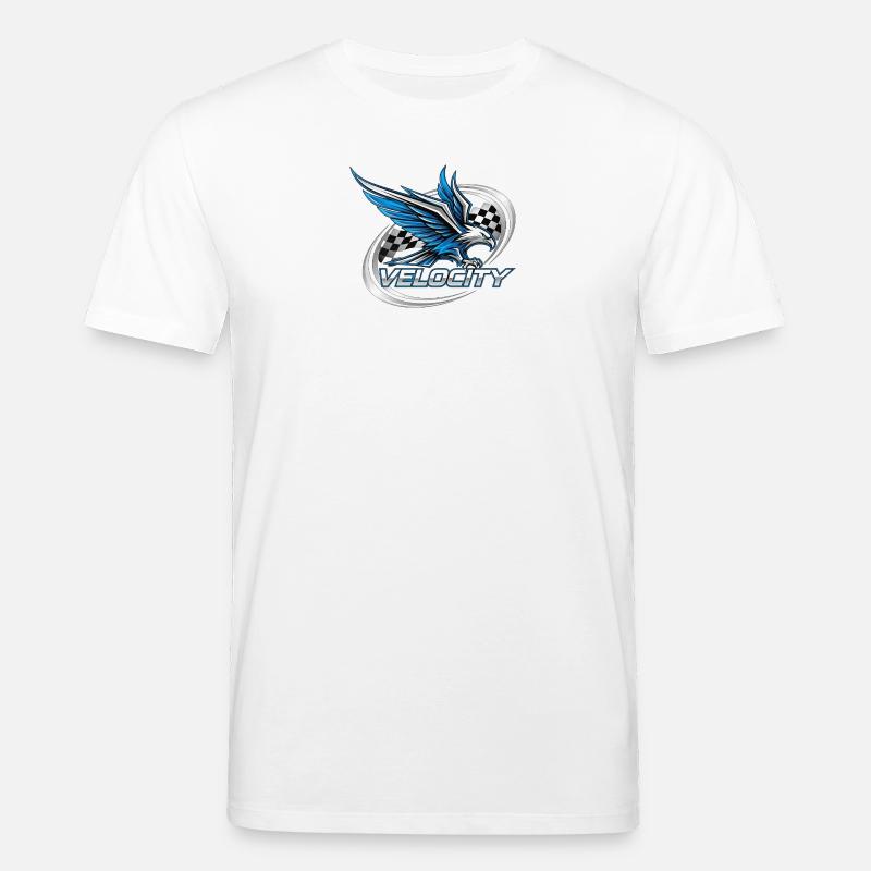 Conception Speed Eagle Racing - T-shirt bio CREATOR Stanley/Stella Unisexe - blanc
