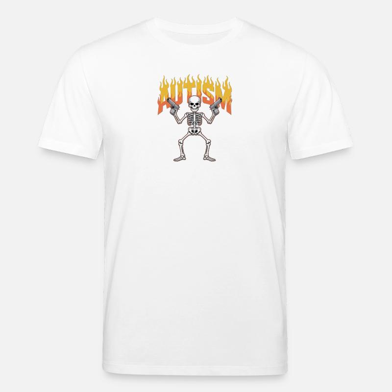 Greta Thunber, G Autismus Hemd - Stanley/Stella Unisex Bio-T-Shirt CREATOR  - Weiß