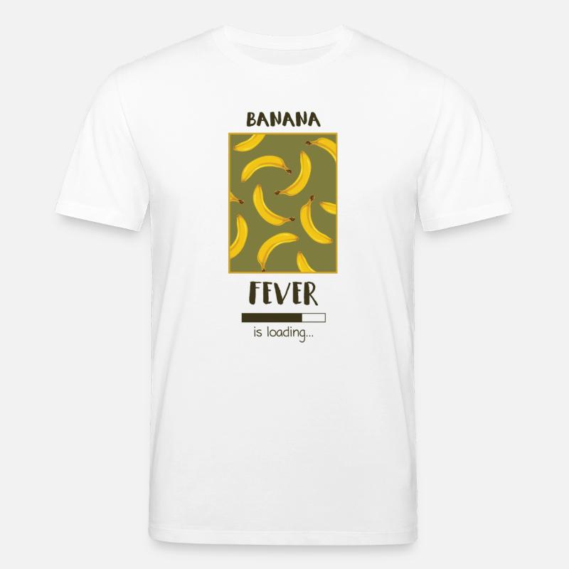 Banana is Loading - Stanley/Stella Unisex Bio-T-Shirt CREATOR  - Weiß