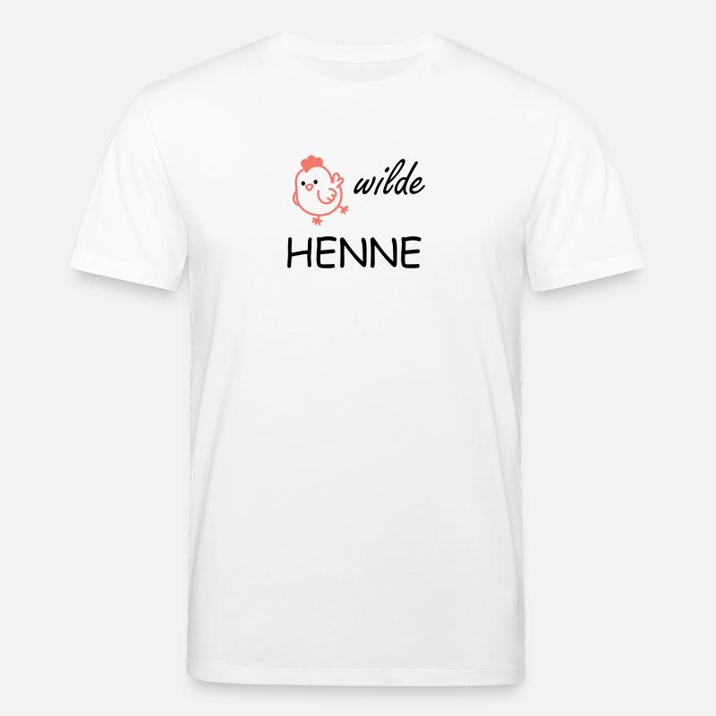 wilde Henne - Stanley/Stella Unisex Bio-T-Shirt CREATOR  - Weiß