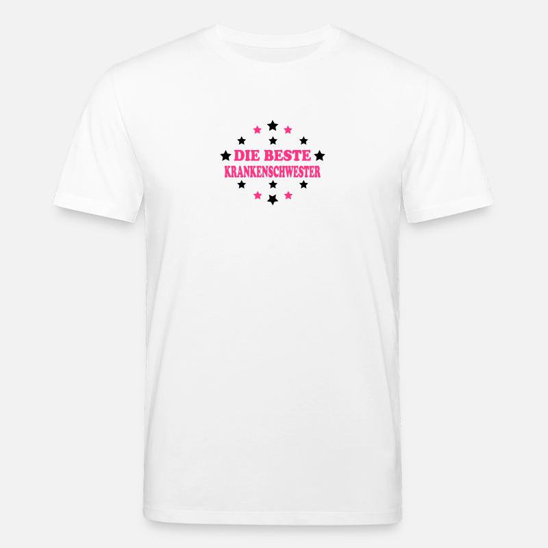 Doktor / Arzt / KRANKENSCHWESTER / physio / - Stanley/Stella Unisex Bio-T-Shirt CREATOR  - Weiß