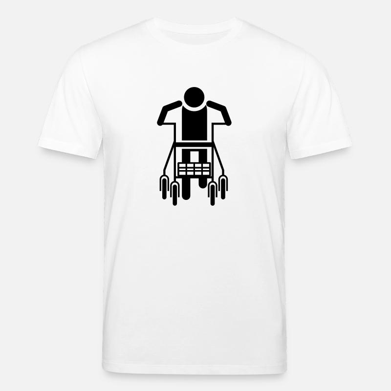 Rollator Vektor - Stanley/Stella Unisex Bio-T-Shirt CREATOR  - Weiß