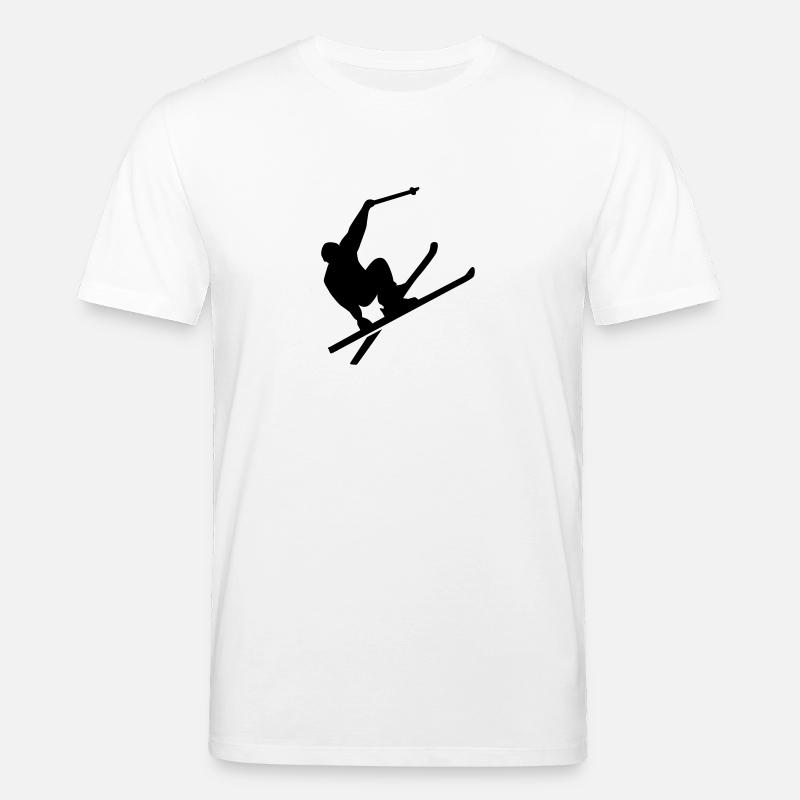 Ski - T-shirt bio CREATOR Stanley/Stella Unisexe - blanc