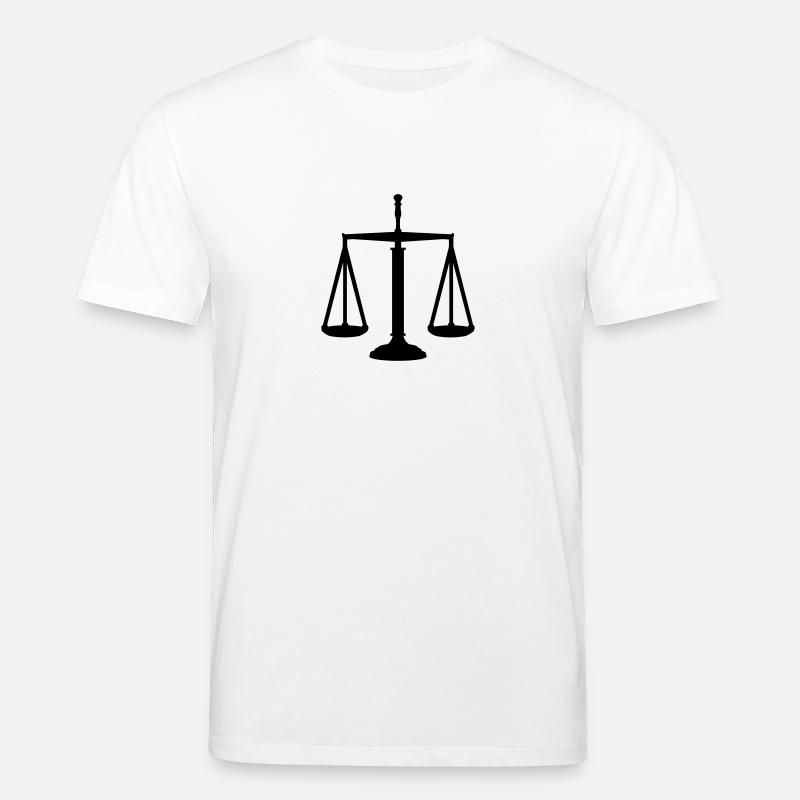 Waage - Stanley/Stella Unisex Bio-T-Shirt CREATOR  - Weiß