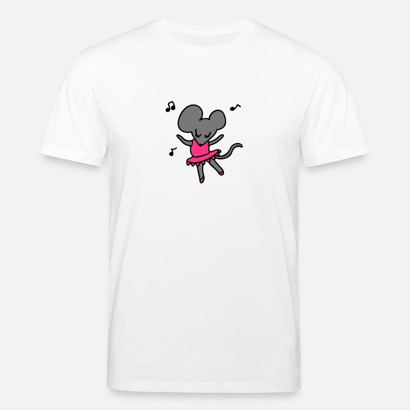 Balett Maus 3 - Stanley/Stella Unisex Bio-T-Shirt CREATOR  - Weiß