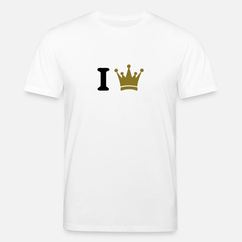 i king - Stanley/Stella Unisex Bio-T-Shirt CREATOR - Weiß