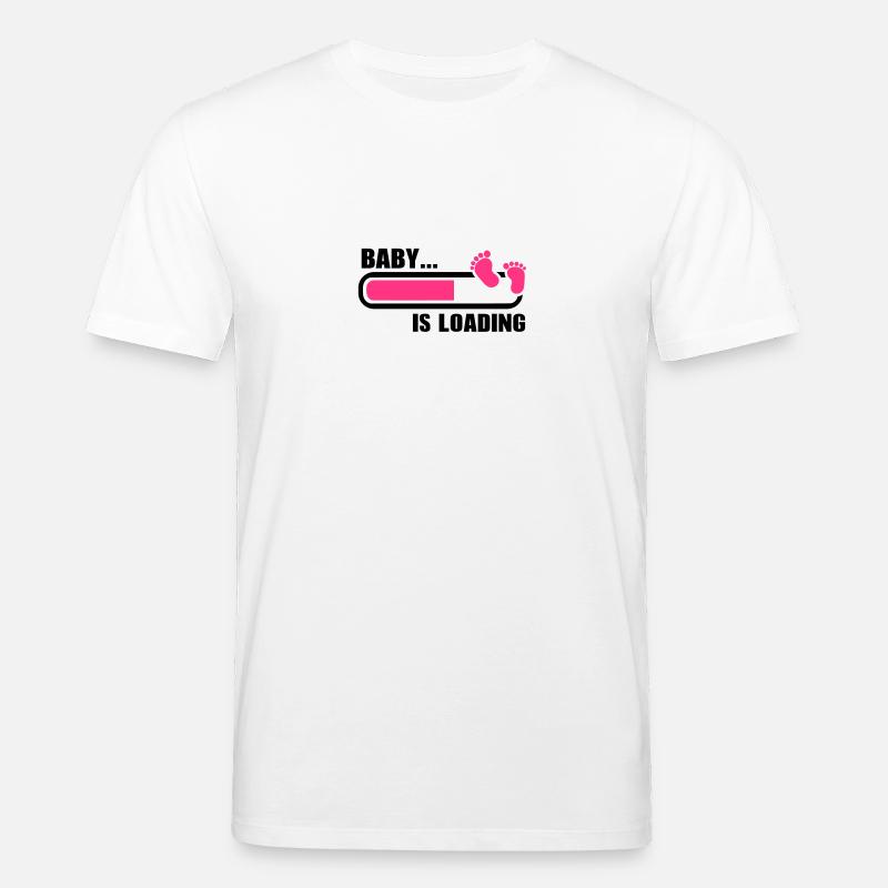 Baby loading - Stanley/Stella Unisex Bio-T-Shirt CREATOR  - Weiß