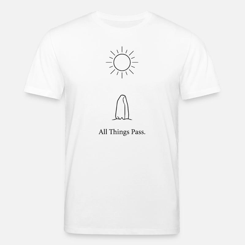 Tout passe - T-shirt bio CREATOR Stanley/Stella Unisexe - blanc