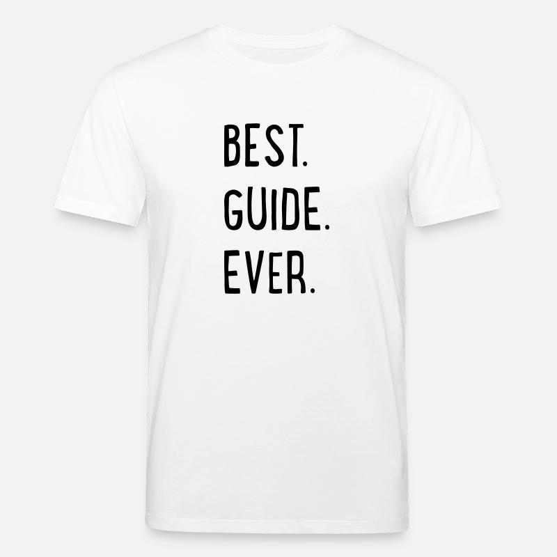 BEST GUIDE EVER - Stanley/Stella Unisex Bio-T-Shirt CREATOR  - Weiß