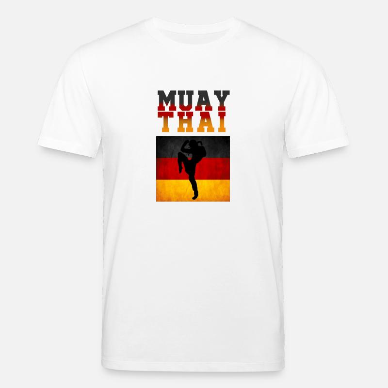 Muay Thai Germany - Stanley/Stella Unisex Bio-T-Shirt CREATOR  - Weiß