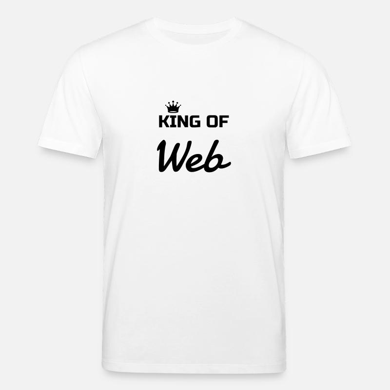 Webmaster Internet Web Geek Website - Stanley/Stella CREATOR Unisex Organic T-Shirt - white