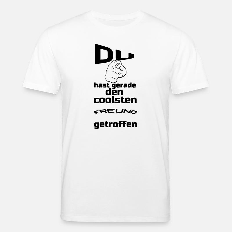 Coolster Freund Geschenk - Stanley/Stella Unisex Bio-T-Shirt CREATOR - Weiß