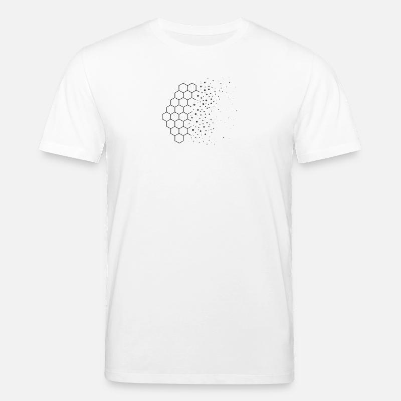 Entropy Drift – Physics Design - Stanley/Stella CREATOR Unisex Organic T-Shirt - white
