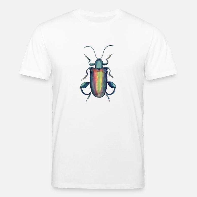 kaefer mit kräftigen Oberschenkeln - Stanley/Stella Unisex Bio-T-Shirt CREATOR  - Weiß