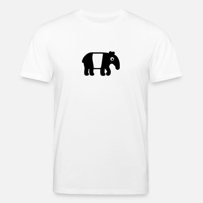 Tapir - Stanley/Stella Unisex Bio-T-Shirt CREATOR - Weiß