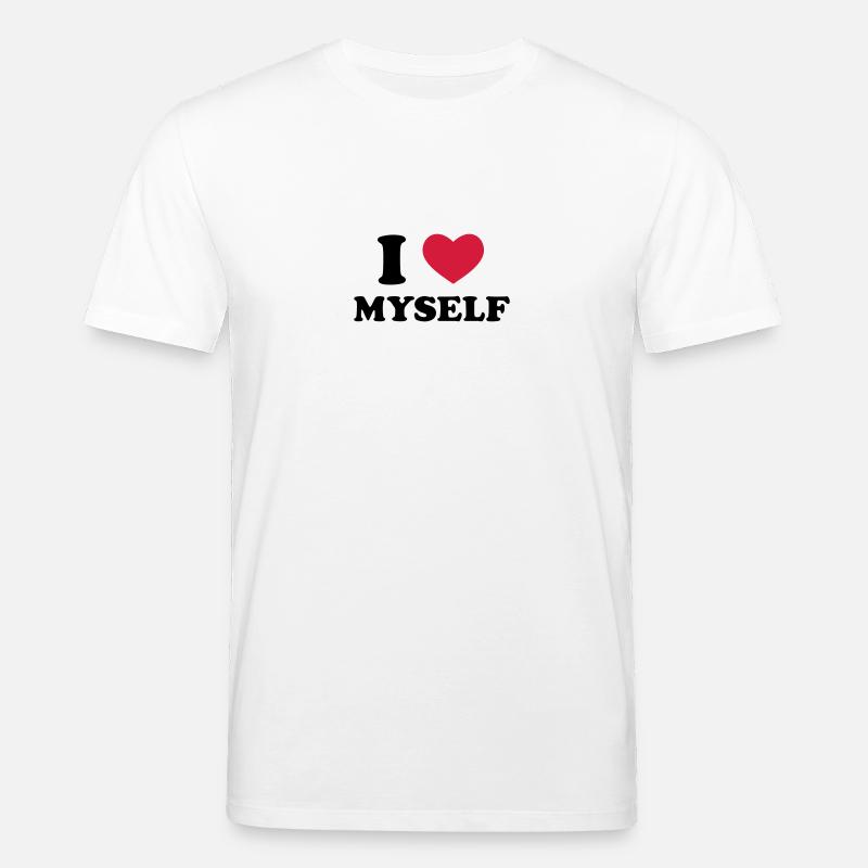 I Love Myself - Stanley/Stella Unisex Bio-T-Shirt CREATOR - Weiß