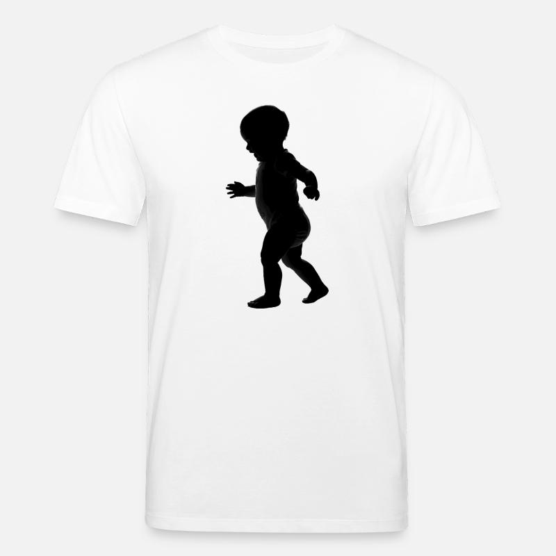 Bébé - Logo Cool Silhouette - T-shirt bio CREATOR Stanley/Stella Unisexe - blanc