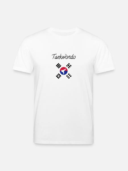 Taekwondo Taekwondoin Tae-Kwon-Do Tae Kwon Do - Stanley/Stella CREATOR økologisk unisex-T-shirt - hvid