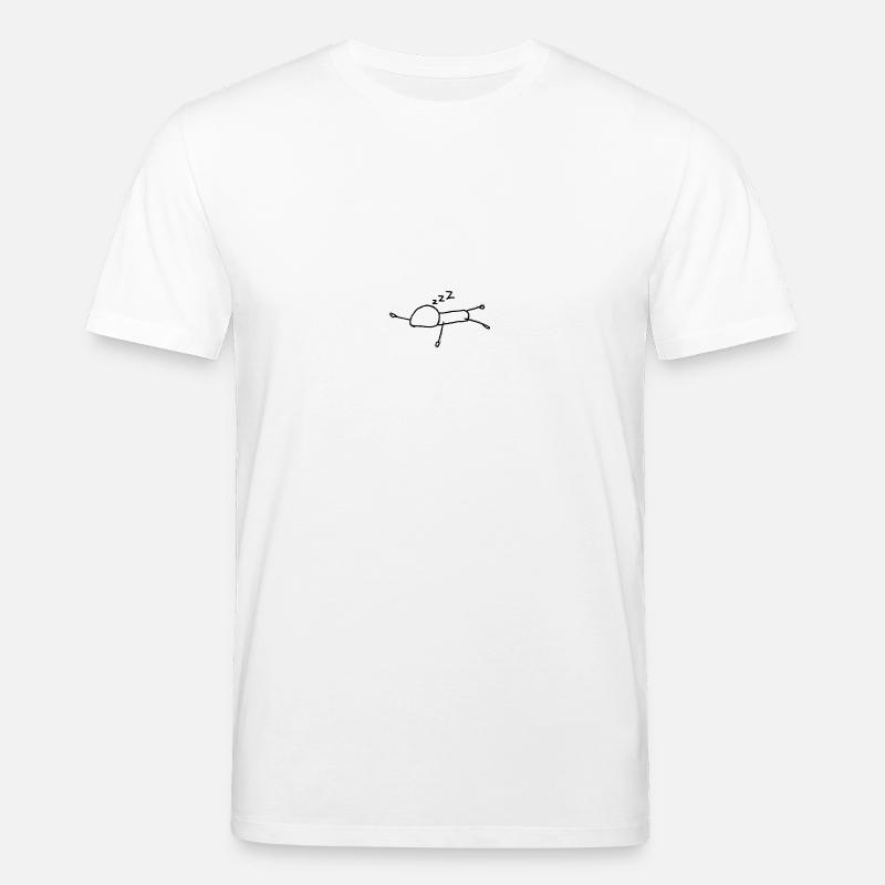 lass mich bitte schlafen - Stanley/Stella Unisex Bio-T-Shirt CREATOR  - Weiß