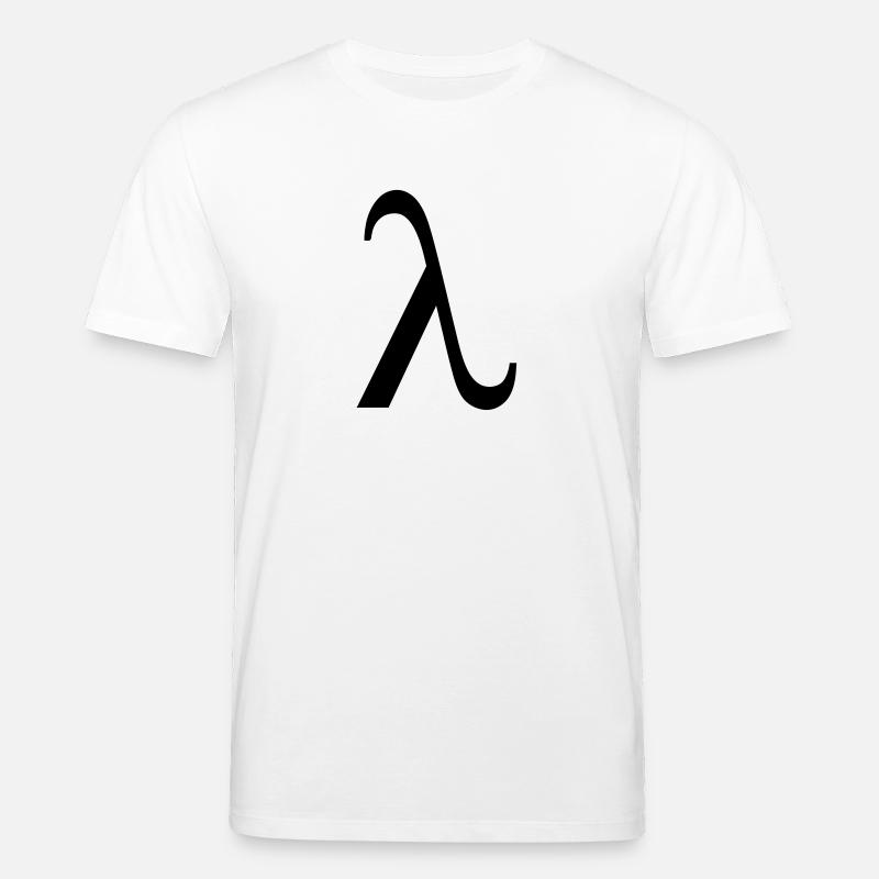 Lambda - T-shirt bio CREATOR Stanley/Stella Unisexe - blanc