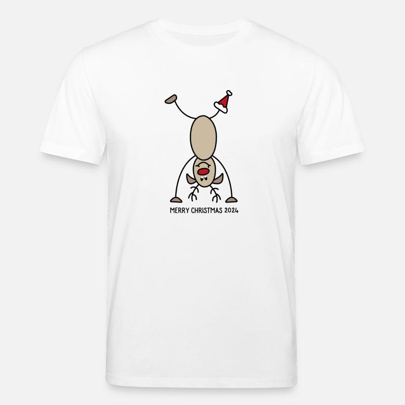 christmas 2024 - Stanley/Stella Unisex Bio-T-Shirt CREATOR  - Weiß
