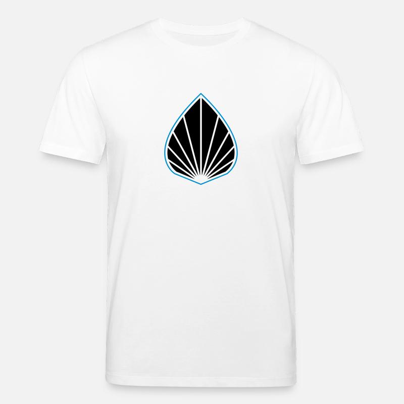Augmented Logo Blue - Stanley/Stella CREATOR Unisex Organic T-Shirt - white