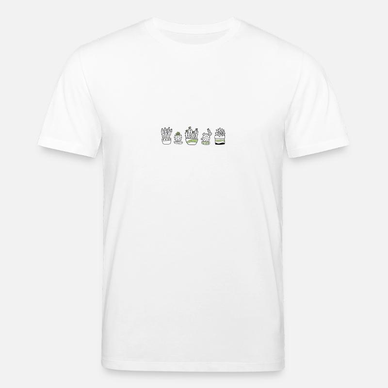 Cactus - Stanley/Stella Unisex Bio-T-Shirt CREATOR  - Weiß