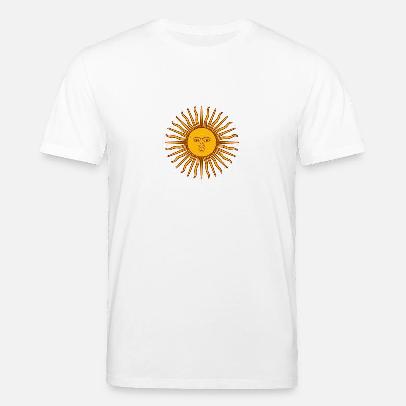 Strahlende Sonne - Stanley/Stella Unisex Bio-T-Shirt CREATOR  - Weiß