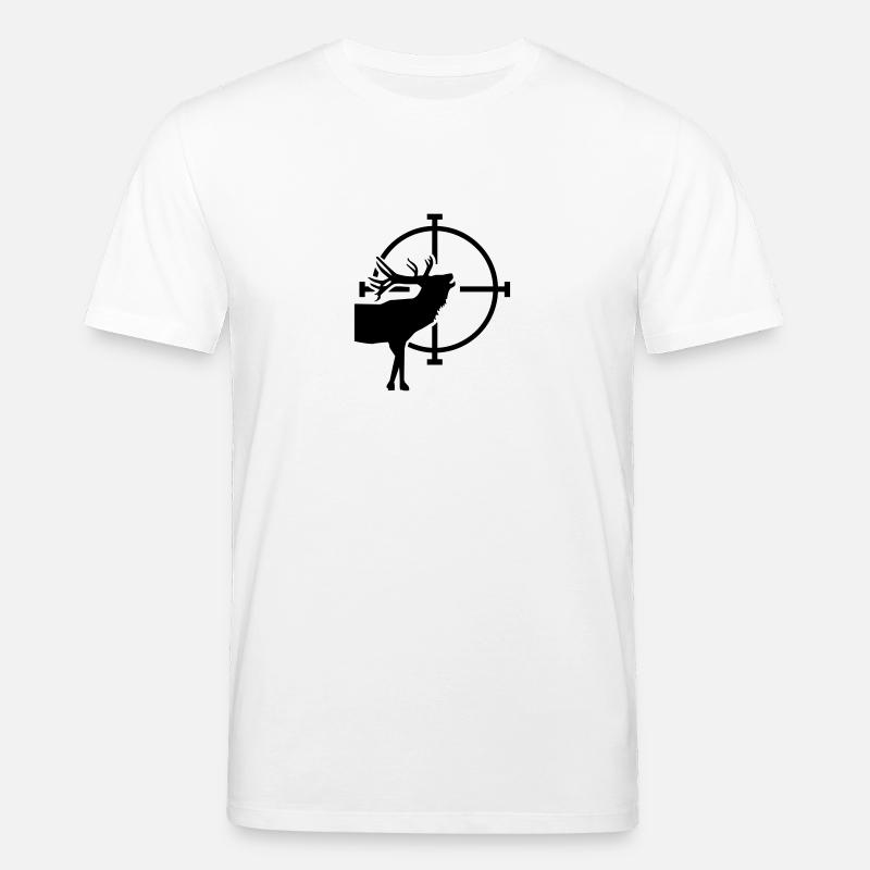 Hirsch - Stanley/Stella Unisex Bio-T-Shirt CREATOR - Weiß