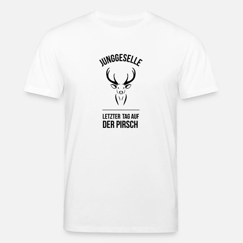 Der Junggeselle - Stanley/Stella Unisex Bio-T-Shirt CREATOR  - Weiß