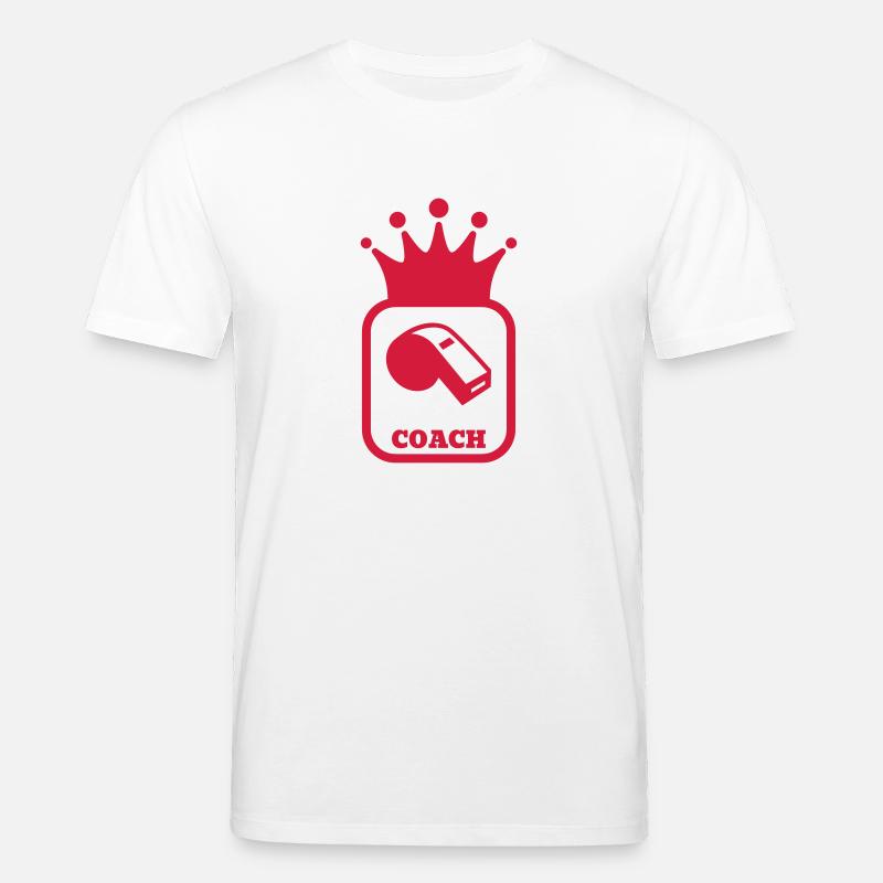 Coach / Coaching / Trainer / Sport - Stanley/Stella Unisex Bio-T-Shirt CREATOR  - Weiß