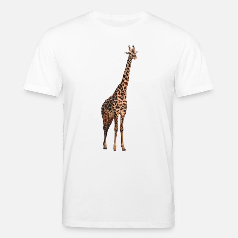 Giraffe Tier - Stanley/Stella Unisex Bio-T-Shirt CREATOR  - Weiß