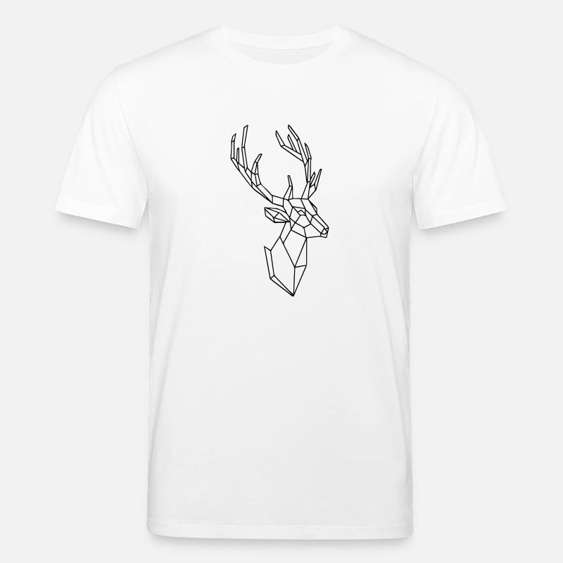 Hirsch - Stanley/Stella Unisex Bio-T-Shirt CREATOR  - Weiß