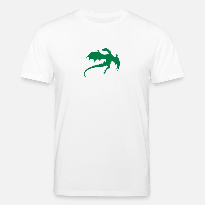 Drache - Stanley/Stella Unisex Bio-T-Shirt CREATOR  - Weiß