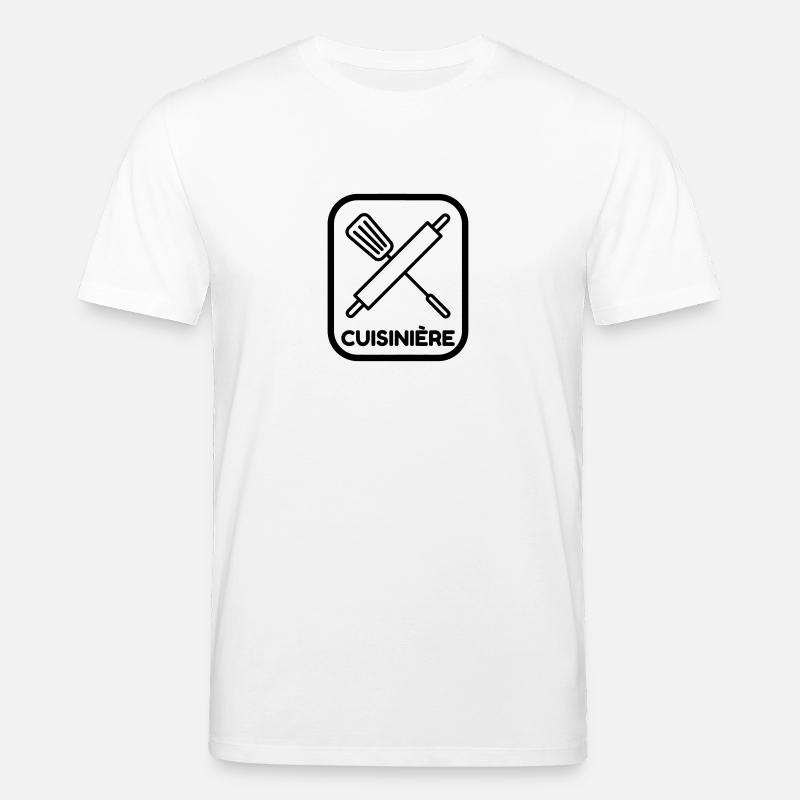 Koch / Kochen / Cooking / Chef - Stanley/Stella Unisex Bio-T-Shirt CREATOR  - Weiß