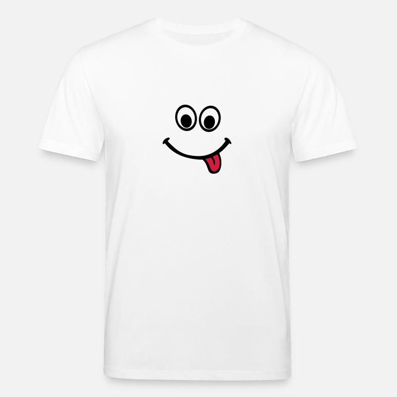 Gesicht - Stanley/Stella Unisex Bio-T-Shirt CREATOR  - Weiß