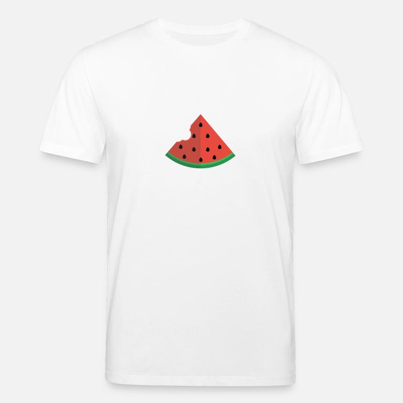 Une tranche de pastèque - T-shirt bio CREATOR Stanley/Stella Unisexe - blanc