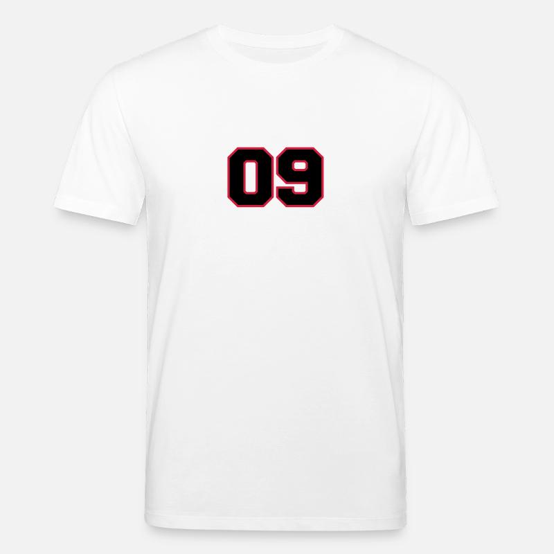 Numéro 09 - T-shirt bio CREATOR Stanley/Stella Unisexe - blanc